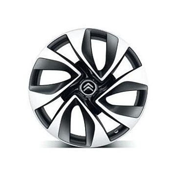Citroën lichtmetalen velgen set Canaveral 18" 4-gaats grijs/antraciet