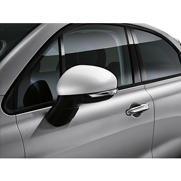 Fiat 500X spiegelkappen wit