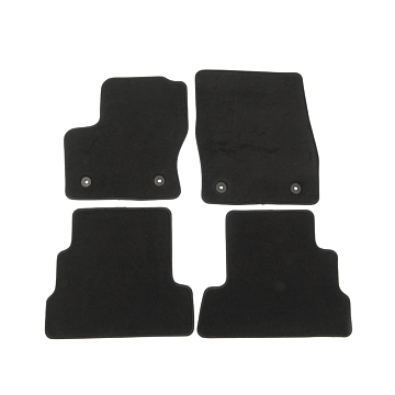 Ford Kuga (11/2012 - 11/2019) vloermatten, premium velours voor en achter, zwart