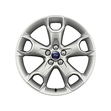 Ford Kuga (11/2012 - 11/2019) lichtmetalen velg 19" 5-spaaks design, sprankelend zilver