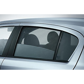 Opel Corsa D 3-drs zonnescherm achterste zijruiten