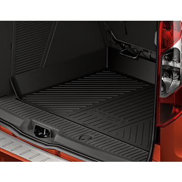 Ford Tourneo Connect (02/2014 - 01/2022) antislipmat voor bagageruimte zwart (L1)