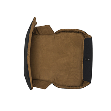 4pets Caree replacement seat cushion for Caree transport boxes in Smoked Pearl