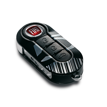 Fiat 500/500c sleutelcovers barcode