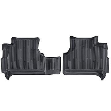 Ford Tourneo Connect (02/2014 - 03/2024) vloermatten, all-weather achter, met opstaande randen, zwart