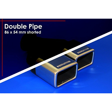 Musketier Citroën DS3 sporteinddemper li/re, 2x86x54 mm duplex