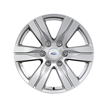 Ford Ranger (2006 - 10/2011) lichtmetalen velg 18" 6-spaaks design, zilver