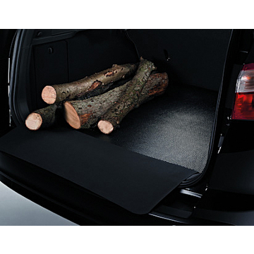 Ford Focus (01/2011 - 03/2018) wagon beschermmat voor bagageruimte zwart, met Focus-logo