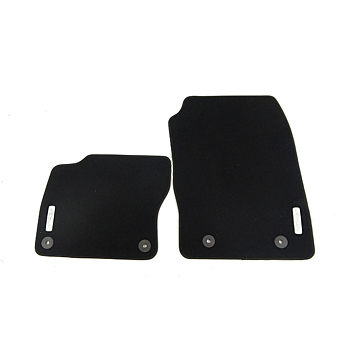 Ford Focus (02/2015 - 03/2018) vloermatten, premium velours voor, zwart