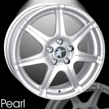 Musketier Peugeot 4008 lichtmetalen velg Pearl 7x16 zilver