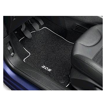 Peugeot 208 (2012 - 2019) vloermatten velours