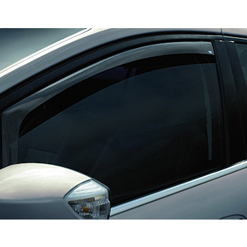 Ford C-MAX (11/2010 - 09/2018) windgeleiders, zijruit voor vensters voordeuren, donkergrijs
