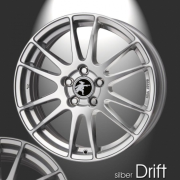 Musketier Citroën DS3 lichtmetalen velg Drift 6,5x17 zilver