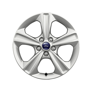 Ford Kuga (11/2012 - 11/2019) lichtmetalen velg 17" 5-spaaks design, zilver