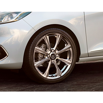 Ford Fiesta (07/2017 - 2023) lichtmetalen velg 18" 8-spaaks design, Polished