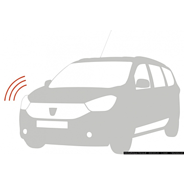 Dacia Lodgy alarm systeem met afstandsbediening
