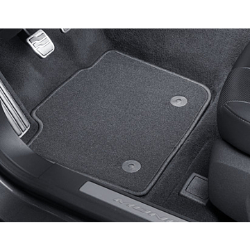 Ford Mondeo (09/2014 - ..) vloermatten, standaard voor en achter, zwart