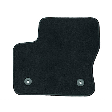Ford Kuga (11/2012 - 12/2014) floor mats, standard front, black