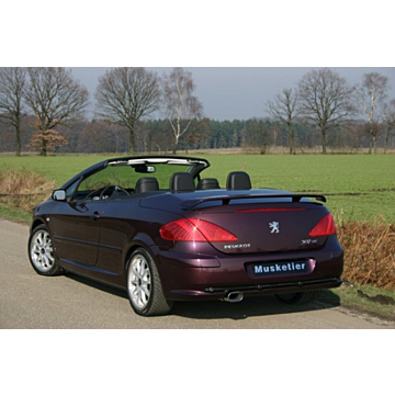 Musketier Peugeot 307 CC achterklepspoiler
