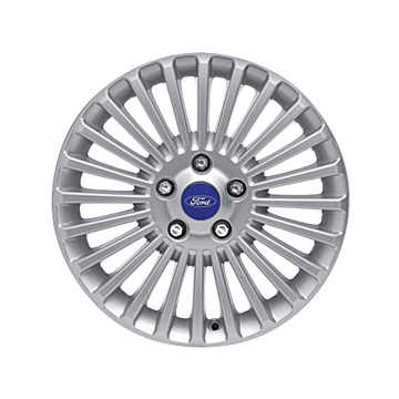 Ford lichtmetalen velg 16" 24-spaaks design, zilver