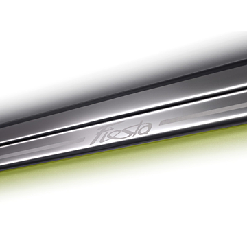 Ford Fiesta (09/2008 - 06/2017) 5-drs instaplijsten RVS