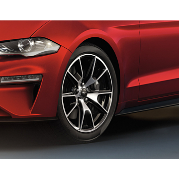 Ford Mustang (03/2015 - ..) lichtmetalen velg 19" 5 x 2-spaaks sterdesign, Ebony Black