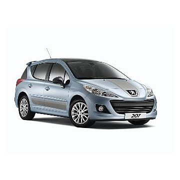 Peugeot 207 Rcup Bicolore stickers for the sides