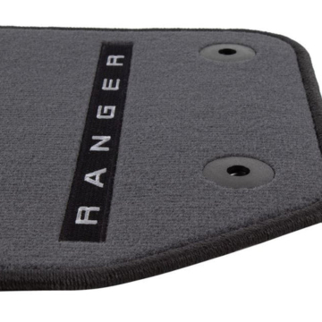 Ford Ranger (11/2011 - 11/2022) vloermatten velour voor, bestuurderszijde (Super / dubbele cabine, Limited series) RHD