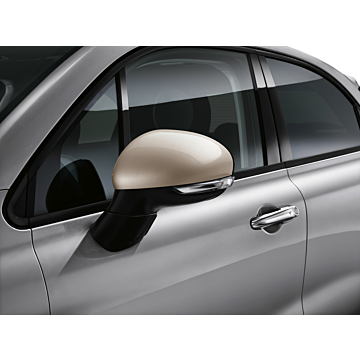 Fiat 500X spiegelkappen beige