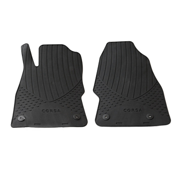 Opel Corsa E (2014 - 2019) vloermatten rubber voorzijde