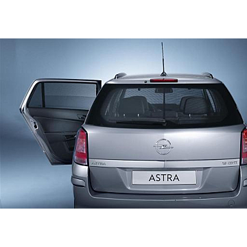 Opel Astra H station zonnescherm achterruit + zijruiten