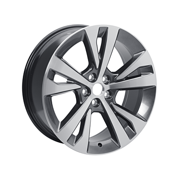 Ford Explorer (08/2019 - ..) lichtmetalen velg 20" 5 x 2-spaaks design, Tarnish Dark met geplijste voorzijde