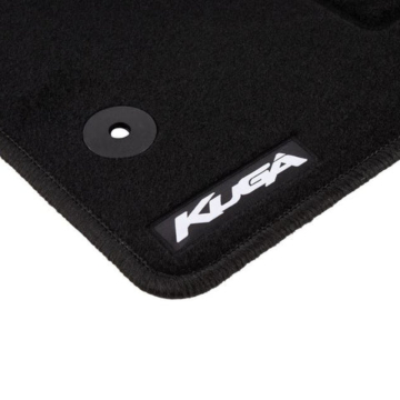 Ford Kuga (2008 - 07/2011) vloermatten voorzijde en achter, zwart RHD