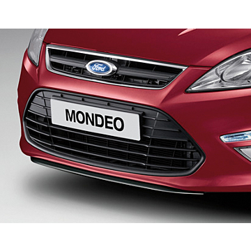 Ford Mondeo (09/2010 - 08/2014) skid plate voorbumper hoogglans zwart