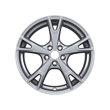 Ford C-MAX (11/2010 - 09/2018) / Focus (01/2011 - 03/2018) lichtmetalen velg 18" 5 x 2-spaaks Y-design, Rock Metallic