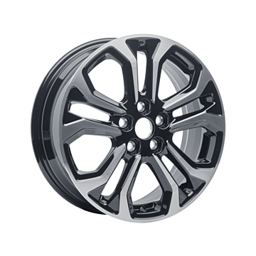 Ford Tourneo / Transit Connect (02/2014 - 03/2024) lichtmetalen velg 17" 5 x 2-spaaks design, zwart gefreesd