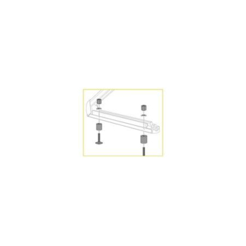Citroen aansluitset voor ski (aluminium roof bars)