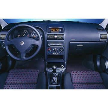 Opel Astra G center console black