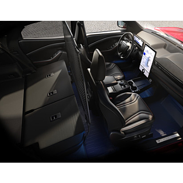 Ford Mustang Mach-E (07/2020 - ..) bagageraster volledige hoogte