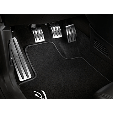 Lancia Ypsilon sportieve pedalenset en voetsteun in aluminium