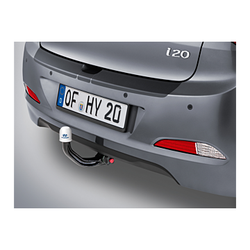 Hyundai i20 3-drs (2015 - ..) trekhaak, verticaal afneembaar