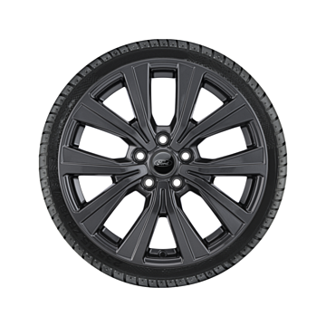 Ford Puma (10/2019 - ..) lichtmetalen velg met winterband 17", 10-spaaksdesign, Pearl Grey