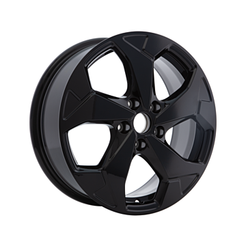 Ford Tourneo Connect (02/2022 - ..) / Transit Connect (04/2024 - ..) lichtmetalen velg 17" 5-spaaks design, zwart en gepolijst