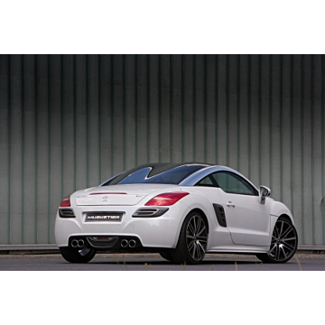 Musketier Peugeot RCZ duplex rvs einddemper 2xØ90 mm