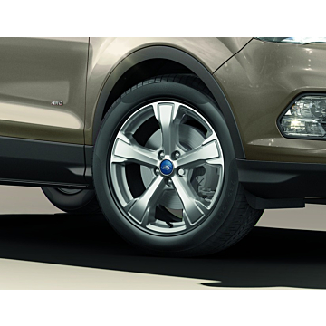 Ford Kuga (11/2012 - 11/2019) lichtmetalen velg 18" 5-spaaks design, Sparkle silver Machined