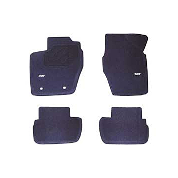 Peugeot 307 floor mats Velours 3D