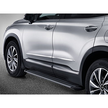 Hyundai Santa Fe (2019 - 2023) stootlijstenset zwart