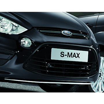Ford S-MAX (03/2010 - 04/2015) skid plate voorbumper zwart