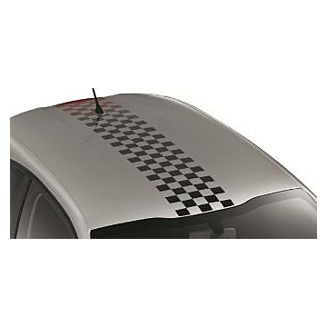 Peugeot 208 (2012 - 2019) sticker voor op het dak Ligne S