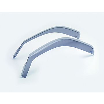 Ford Ranger (11/1998 - 10/2011) wind deflectors, side window for front door windows, light gray